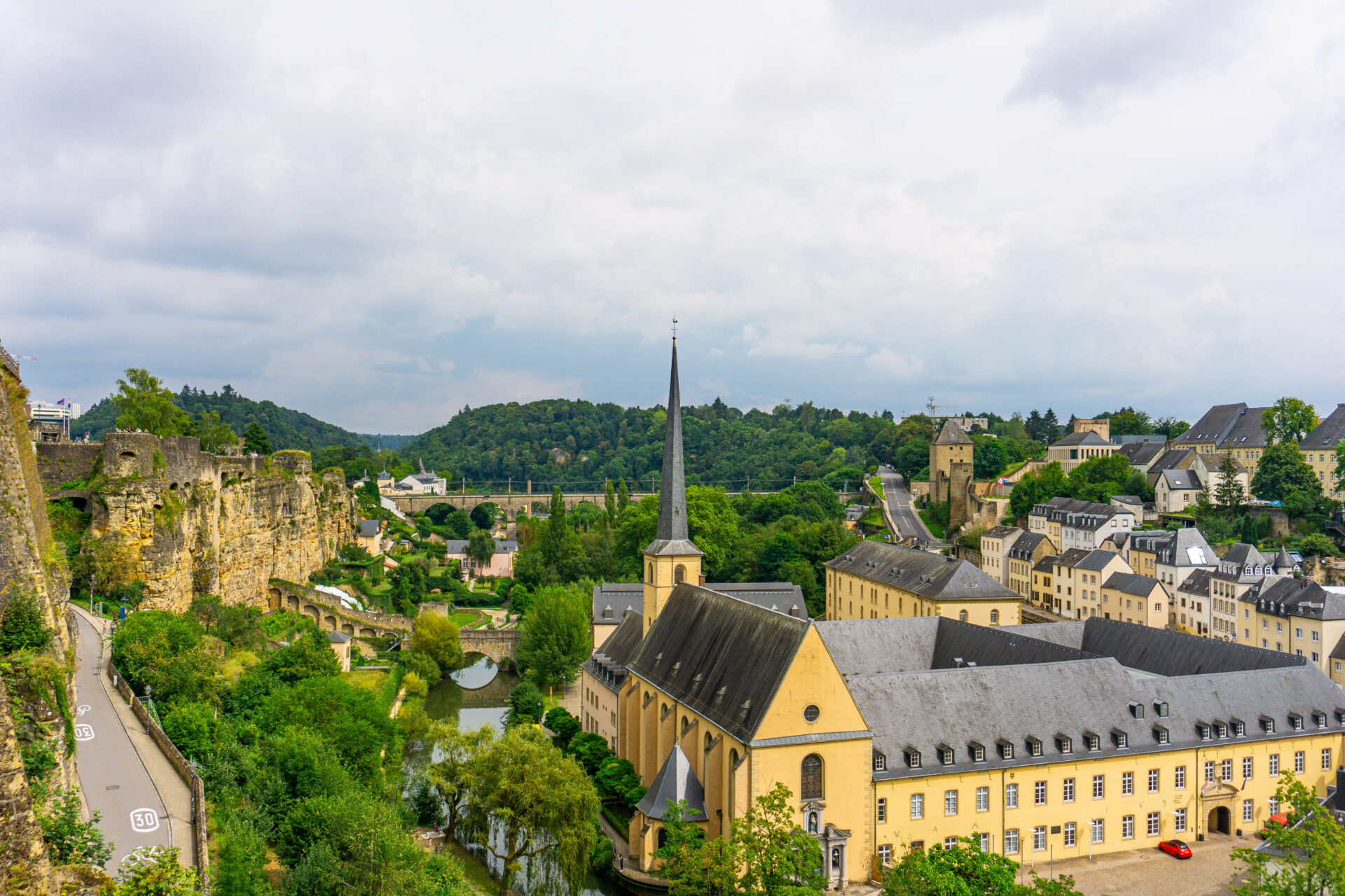 casemates du bock and neimënster, luxembourg city, luxembourg